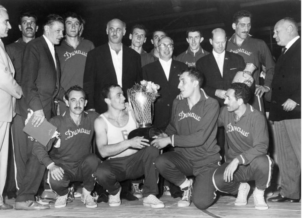 Баскетбол Советского Союза в 1950-м. «Динамо» Тбилиси: шесть побед в семи турнирах