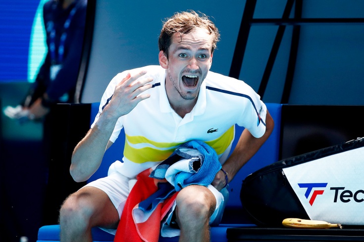 Australian Open – 2021. Даниил Медведев впервые выиграл 5-сетовый матч, довёл свою серию до 17 побед