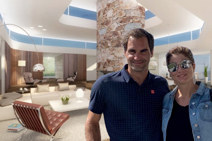 Как живёт Роджер Федерер и его семья в роскошном поместье за $ 9 млн на берегу озера в Швейцарии, фото-, видеоэкскурсия