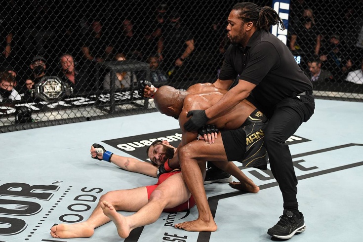 Камару Усман — Хорхе Масвидаль 2 — обзор боя и победа нокаутом, результаты всех боев UFC 261, видео